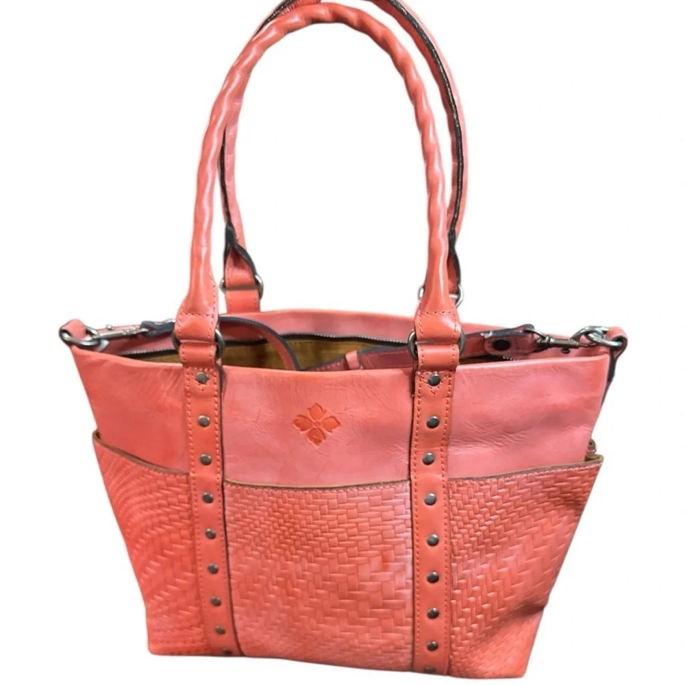 Patricia Nash Talloria Coral Tote Bag